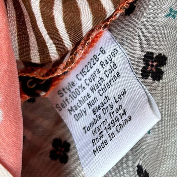 New Johnny Was Womens Size Large Rosalyn Toni Blouse Long Sleeve Multicolor - Picture 8 of 8